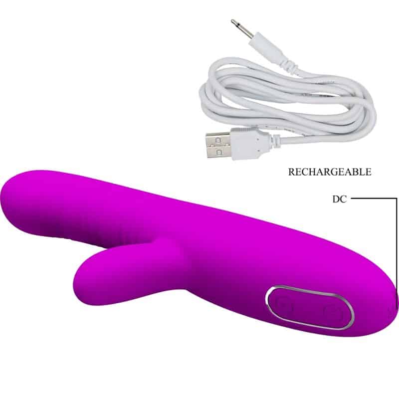 PRETTY LOVE - ANGELIQUE VIBRADOR MULTIFUNCIÓN + ESTIMULADOR DE CLÍTORIS MORADO - piKanteo | Despierta tu lado más piKante Comprar PRETTY LOVE - ANGELIQUE VIBRADOR MULTIFUNCIÓN + ESTIMULADOR DE CLÍTORIS MORADO al mejor precio - Envíos Discretos