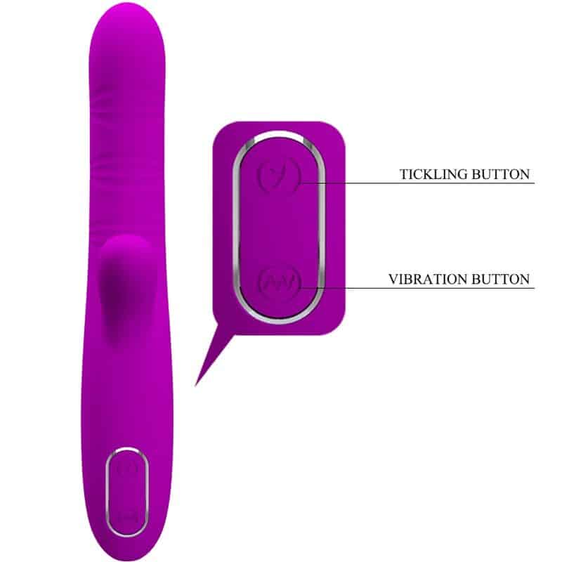 PRETTY LOVE - ANGELIQUE VIBRADOR MULTIFUNCIÓN + ESTIMULADOR DE CLÍTORIS MORADO - piKanteo | Despierta tu lado más piKante Comprar PRETTY LOVE - ANGELIQUE VIBRADOR MULTIFUNCIÓN + ESTIMULADOR DE CLÍTORIS MORADO al mejor precio - Envíos Discretos