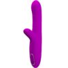 Comprar PRETTY LOVE - ANGELIQUE VIBRADOR MULTIFUNCIÓN + ESTIMULADOR DE CLÍTORIS MORADO al mejor precio - Envíos Discretos