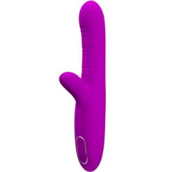 Comprar PRETTY LOVE - ANGELIQUE VIBRADOR MULTIFUNCIÓN + ESTIMULADOR DE CLÍTORIS MORADO al mejor precio - Envíos Discretos