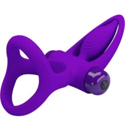 Comprar PRETTY LOVE - ANILLO VIBRADOR 10 VIBRACIONES SILICONA VIOLETA al mejor precio - Envíos Discretos