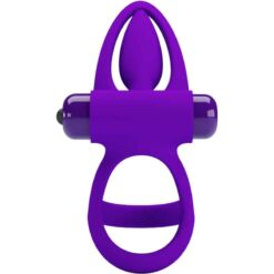 Comprar PRETTY LOVE - ANILLO VIBRADOR 10 VIBRACIONES SILICONA VIOLETA al mejor precio - Envíos Discretos