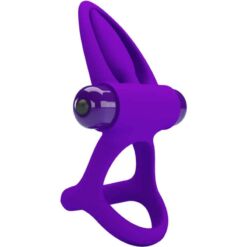 Comprar PRETTY LOVE - ANILLO VIBRADOR 10 VIBRACIONES SILICONA VIOLETA al mejor precio - Envíos Discretos