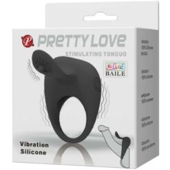 Comprar PRETTY LOVE - ANILLO VIBRADOR CON LENGUA al mejor precio - Envíos Discretos