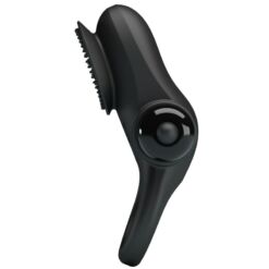 Comprar PRETTY LOVE - ANILLO VIBRADOR II PARA PENE NEGRO al mejor precio - Envíos Discretos