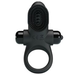 Comprar PRETTY LOVE - ANILLO VIBRADOR II PARA PENE NEGRO al mejor precio - Envíos Discretos