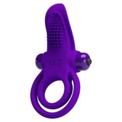 Comprar PRETTY LOVE - ANILLO VIBRADOR PARA PENE MORADO al mejor precio - Envíos Discretos