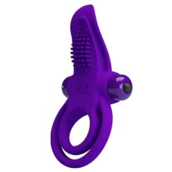 Comprar PRETTY LOVE - ANILLO VIBRADOR PARA PENE MORADO al mejor precio - Envíos Discretos