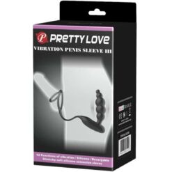 Comprar PRETTY LOVE - ANILLOS PENE CON PLUG VIBRADOR al mejor precio - Envíos Discretos