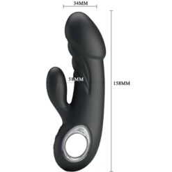 Comprar PRETTY LOVE - ANSEL VIBRADOR ESTIMULADOR PUNTO G Y CLITORIS al mejor precio - Envíos Discretos