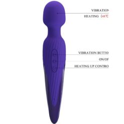 Comprar PRETTY LOVE - ANTONY YOUTH VIBRADOR WAND EFECTO CALOR VIOLETA al mejor precio - Envíos Discretos