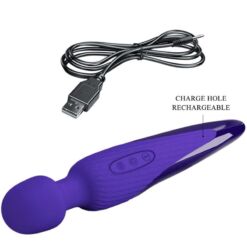 Comprar PRETTY LOVE - ANTONY YOUTH VIBRADOR WAND EFECTO CALOR VIOLETA al mejor precio - Envíos Discretos