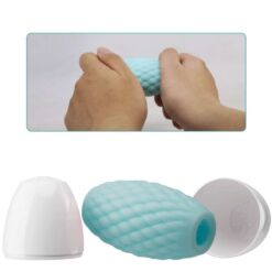 Comprar PRETTY LOVE - ATHENA EROS MASTURBADOR MASCULINO SILICONA CELESTE al mejor precio - Envíos Discretos