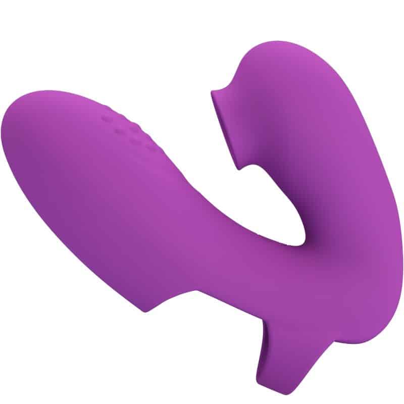 PRETTY LOVE - ATHENA VIBRADOR DE DEDO CON ESTIMULADOR CLÍTORIS MORADO - piKanteo | Despierta tu lado más piKante Comprar PRETTY LOVE - ATHENA VIBRADOR DE DEDO CON ESTIMULADOR CLÍTORIS MORADO al mejor precio - Envíos Discretos