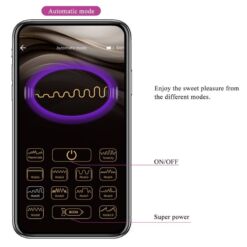 Comprar PRETTY LOVE - BAIRD G-SPOT 12 VIBRACIONES RECARGABLE LILA APP al mejor precio - Envíos Discretos