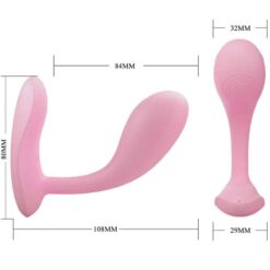 Comprar PRETTY LOVE - BAIRD G-SPOT 12 VIBRACIONES RECARGABLE ROSA APP al mejor precio - Envíos Discretos