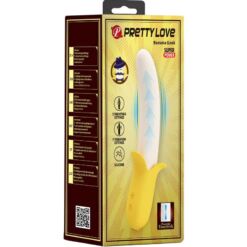 Comprar PRETTY LOVE - BANANA GEEK SUPER POWER 7 VIBRACIONES UP&DOWN SILICONA NEGRO al mejor precio - Envíos Discretos