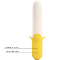 Comprar PRETTY LOVE - BANANA GEEK SUPER POWER 7 VIBRACIONES UP&DOWN SILICONA NEGRO al mejor precio - Envíos Discretos