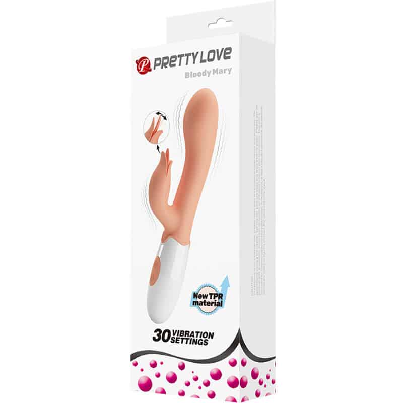 PRETTY LOVE - BLOODY MARY VIBRADOR CON ESTIMULADOR - piKanteo | Despierta tu lado más piKante Comprar PRETTY LOVE - BLOODY MARY VIBRADOR CON ESTIMULADOR al mejor precio - Envíos Discretos