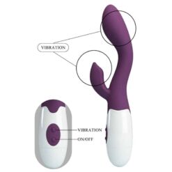 Comprar PRETTY LOVE - BRIGHTY VIBRADOR PUNTO G MORADO al mejor precio - Envíos Discretos