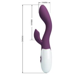 Comprar PRETTY LOVE - BRIGHTY VIBRADOR PUNTO G MORADO al mejor precio - Envíos Discretos