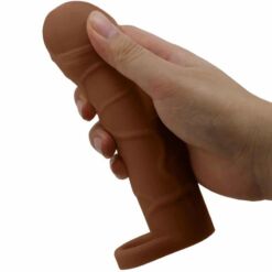 Comprar PRETTY LOVE - BUNION FUNDA PARA PENE CON EXTENSIÓN DE 2.5 CM MULATO al mejor precio - Envíos Discretos