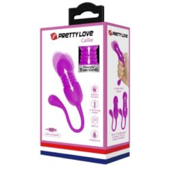 Comprar PRETTY LOVE - CALLIE HUEVO VIBRADOR RECARGABLE MORADO al mejor precio - Envíos Discretos