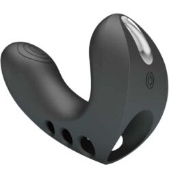 Comprar PRETTY LOVE - CAMELIA VIBRADOR DE DEDO 7 VIBRACIONES NEGRO al mejor precio - Envíos Discretos