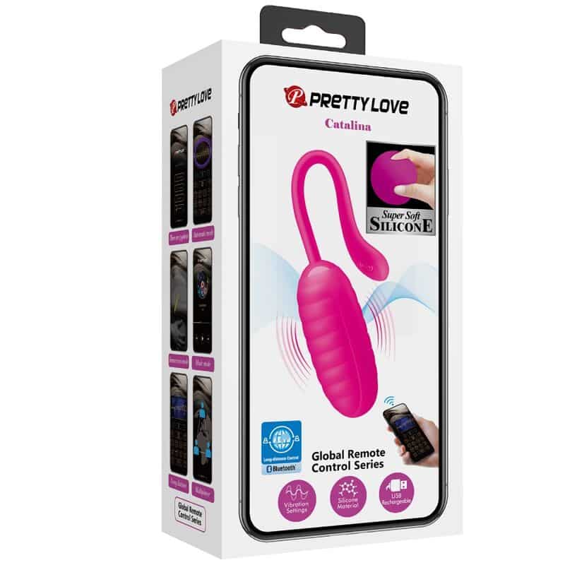 PRETTY LOVE - CATALINA HUEVO VIBRADOR RECARGABLE ROSA - piKanteo | Despierta tu lado más piKante Comprar PRETTY LOVE - CATALINA HUEVO VIBRADOR RECARGABLE ROSA al mejor precio - Envíos Discretos