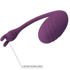 Comprar PRETTY LOVE - CATALINA VIBRADOR APP CONTROL REMOTO LILA al mejor precio - Envíos Discretos