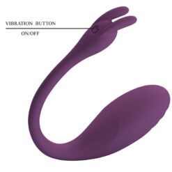 Comprar PRETTY LOVE - CATALINA VIBRADOR APP CONTROL REMOTO LILA al mejor precio - Envíos Discretos