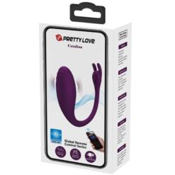 Comprar PRETTY LOVE - CATALINA VIBRADOR APP CONTROL REMOTO LILA al mejor precio - Envíos Discretos