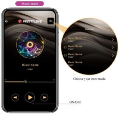 Comprar PRETTY LOVE - CATALINA VIBRADOR APP CONTROL REMOTO LILA al mejor precio - Envíos Discretos