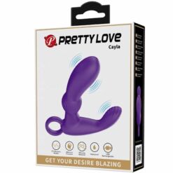 Comprar PRETTY LOVE - CAYLA MASAJEADOR VIBRADOR ANAL LILA al mejor precio - Envíos Discretos
