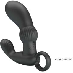 Comprar PRETTY LOVE - CAYLA MASAJEADOR VIBRADOR ANAL NEGRO al mejor precio - Envíos Discretos