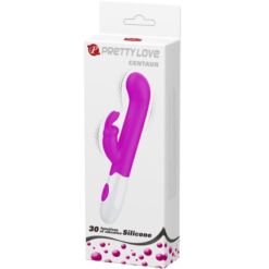Comprar PRETTY LOVE - CENTAUR VIBRADOR RABBIT 30 MODOS DE VIBRACIÓN MORADO al mejor precio - Envíos Discretos