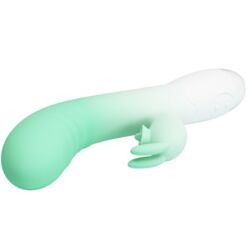 Comprar PRETTY LOVE - CERBERUS VIBRADOR RABBIT 3O VIBRACIONES VERDE al mejor precio - Envíos Discretos