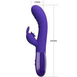 Comprar PRETTY LOVE - CERBERUS YOUTH VIBRADOR RABBIT VIOLETA al mejor precio - Envíos Discretos