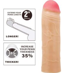 Comprar PRETTY LOVE - CHANE FUNDA DE PENE EXTENSORA NATURAL al mejor precio - Envíos Discretos