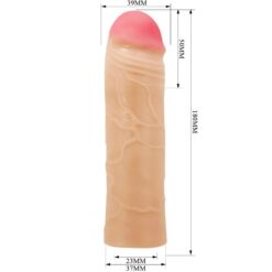 Comprar PRETTY LOVE - CHANE FUNDA DE PENE EXTENSORA NATURAL al mejor precio - Envíos Discretos