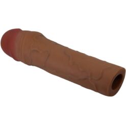 Comprar PRETTY LOVE - CHANE FUNDA PARA PENE CON EXTENSIÓN DE 5 CM MULATO al mejor precio - Envíos Discretos