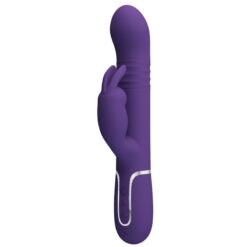 Comprar PRETTY LOVE - COALE VIBRADOR RABBIT 4 EN 1 MORADO al mejor precio - Envíos Discretos