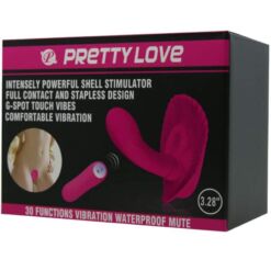 Comprar PRETTY LOVE - CONCHA ESTIMULADORA CONTROL REMOTO al mejor precio - Envíos Discretos