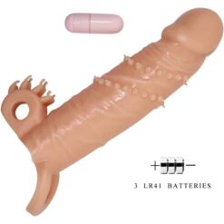Comprar PRETTY LOVE - CONNOR FUNDA PARA PENE + ESTIMULADOR DE CLÍTORIS NATURAL al mejor precio - Envíos Discretos