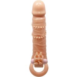 Comprar PRETTY LOVE - CONNOR FUNDA PARA PENE + ESTIMULADOR DE CLÍTORIS NATURAL al mejor precio - Envíos Discretos