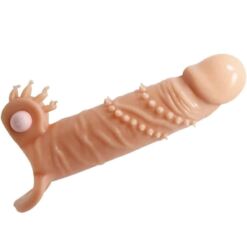 Comprar PRETTY LOVE - CONNOR FUNDA PARA PENE + ESTIMULADOR DE CLÍTORIS NATURAL al mejor precio - Envíos Discretos
