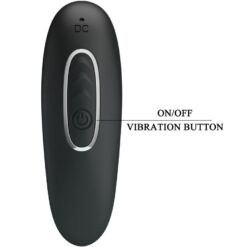 Comprar PRETTY LOVE - CORBAN VIBRADOR ANAL 10 VIBRACIONES NEGRO al mejor precio - Envíos Discretos