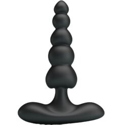 Comprar PRETTY LOVE - CORBAN VIBRADOR ANAL 10 VIBRACIONES NEGRO al mejor precio - Envíos Discretos