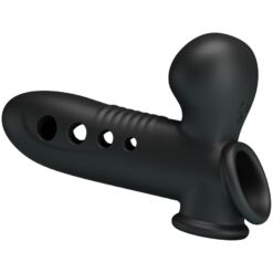 Comprar PRETTY LOVE - CRANE FUNDA PARA PENE CON AIRBAG NEGRO al mejor precio - Envíos Discretos