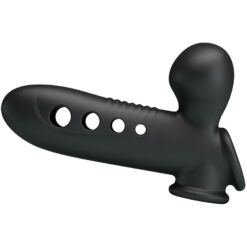 Comprar PRETTY LOVE - CRANE FUNDA PARA PENE CON AIRBAG NEGRO al mejor precio - Envíos Discretos